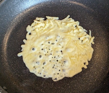 ご飯 チーズ ストア せんべい フライパン