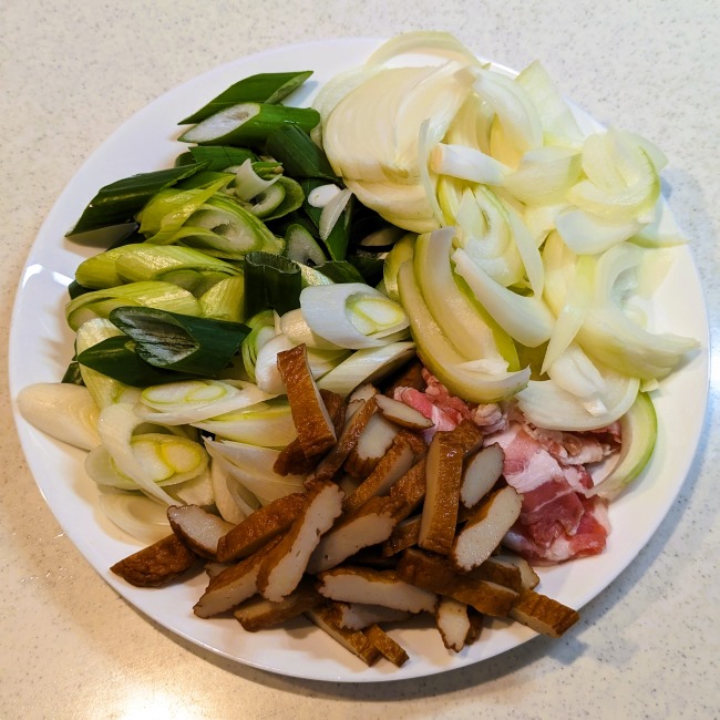 ライスペーパートッポギ用の野菜