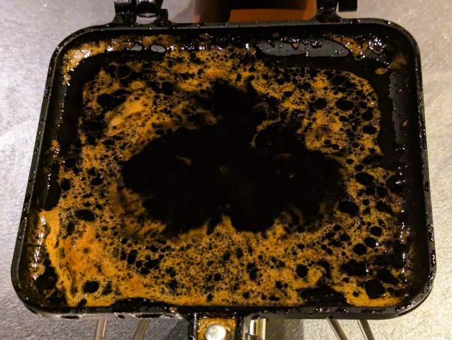 テリヤキチキンの残ったタレ