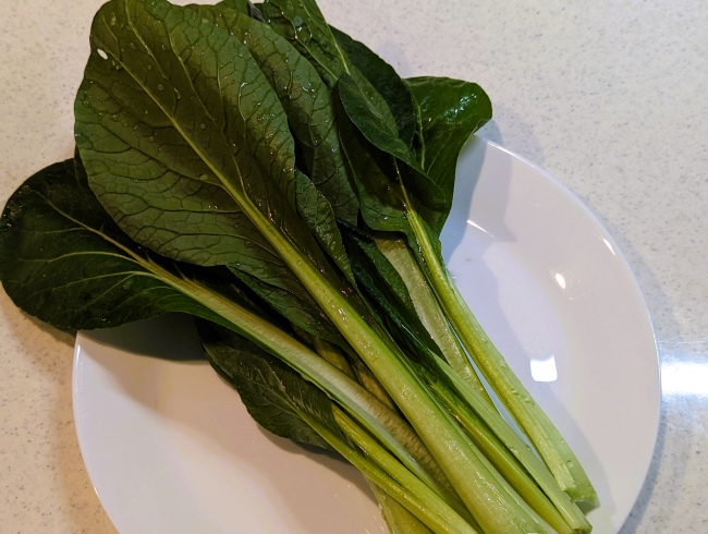 鉄分豊富な小松菜