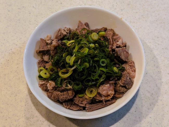 ワンランク上のおつまみ牛すじポン酢