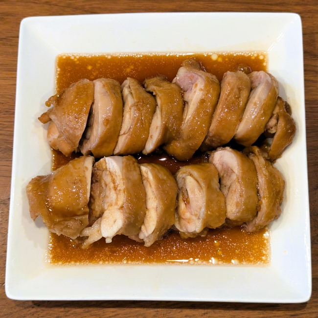 電子レンジで作るヘルシー鶏チャーシュー