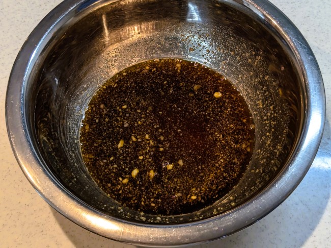 親鳥の醤油漬けだダレ