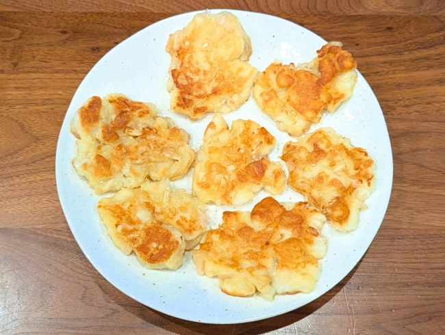 豆腐とはんぺんで作ったふわふわのはんぺん焼き