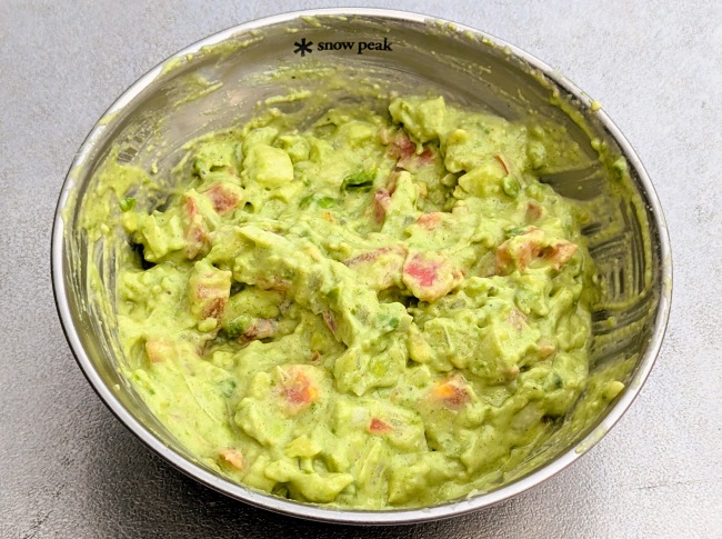 メキシコ料理のワカモレ