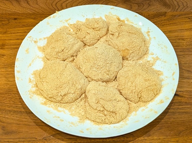 豆腐で作ったヘルシーでグルテンフリーなきな粉餅