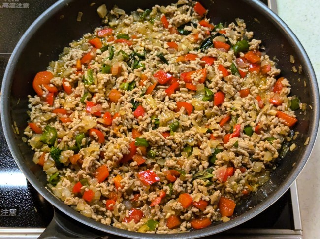 本格タイ料理をお家で簡単に作ったガパオライス