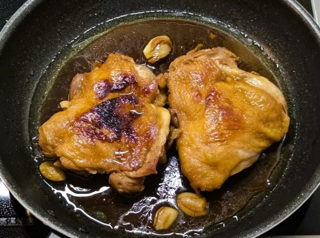 鶏もも肉の醤油煮