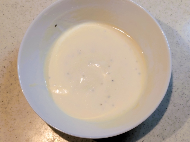 タコライスのサワークリーム