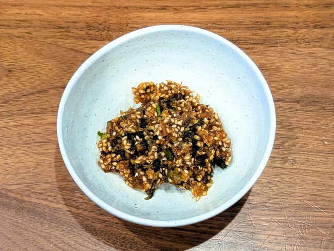 春の味覚を使って味噌にしたタラの芽味噌