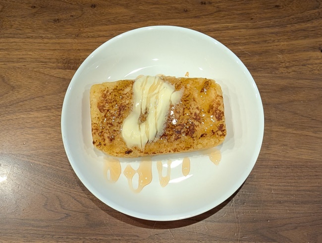 パン粉でフレンチトースト