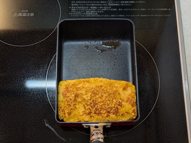 パン粉でフレンチトースト