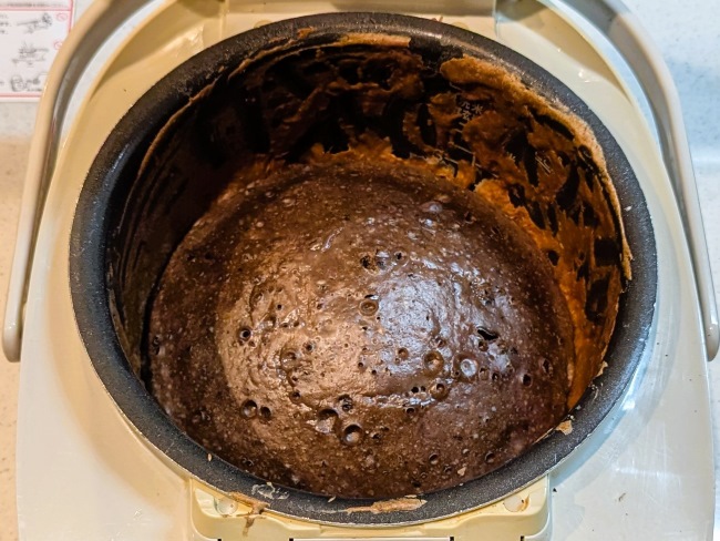炊飯器でオレオケーキ