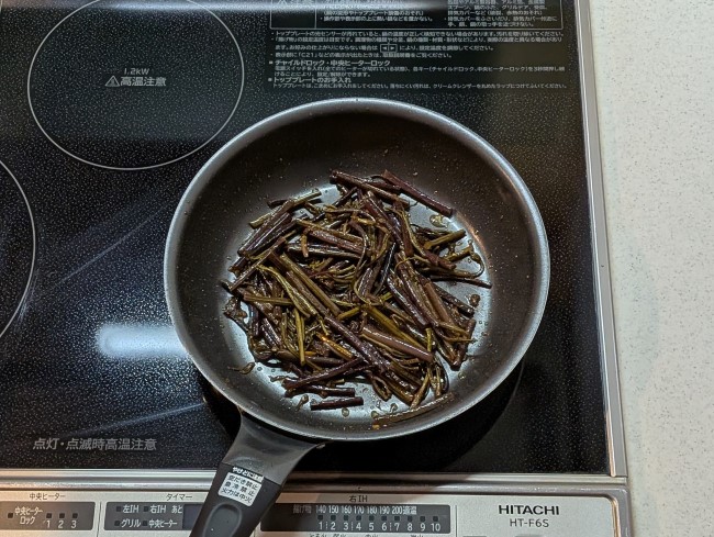 わらびのナムル