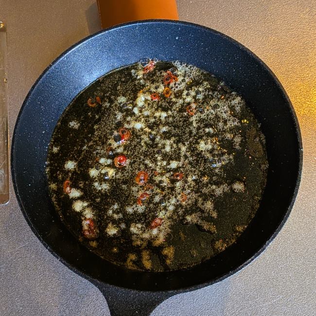 にんにくごま油