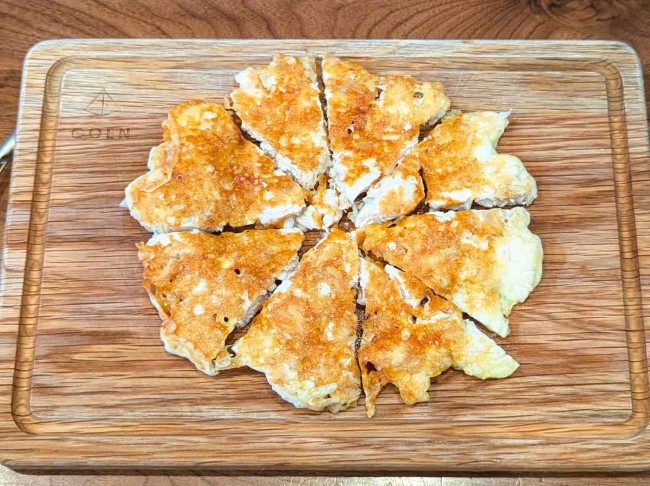 ささみととろけるチーズのパリチー焼き