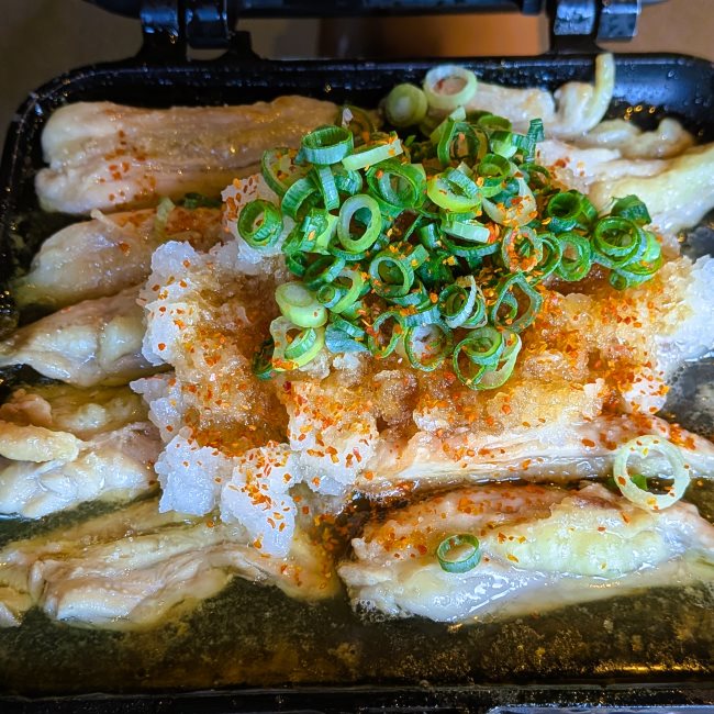 ヘルシーせせりのおろしポン酢