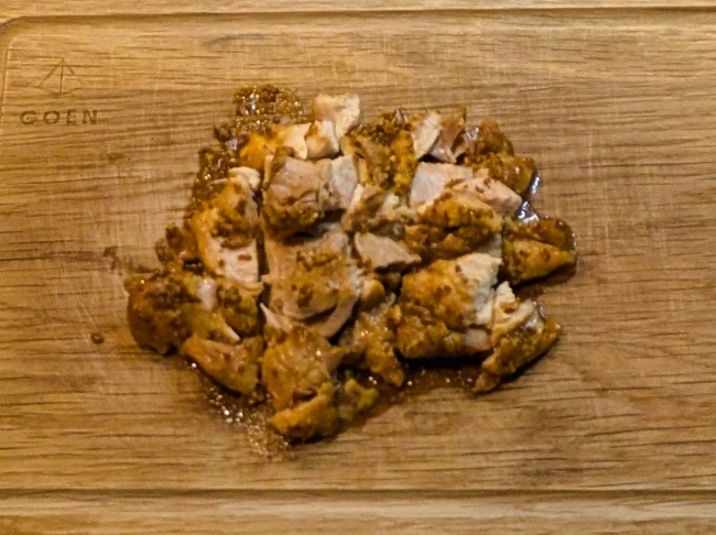 お肉がホロホロになったハニーマスタードチキン