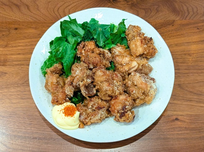 カラッと揚げった簡単に作れる唐揚げ