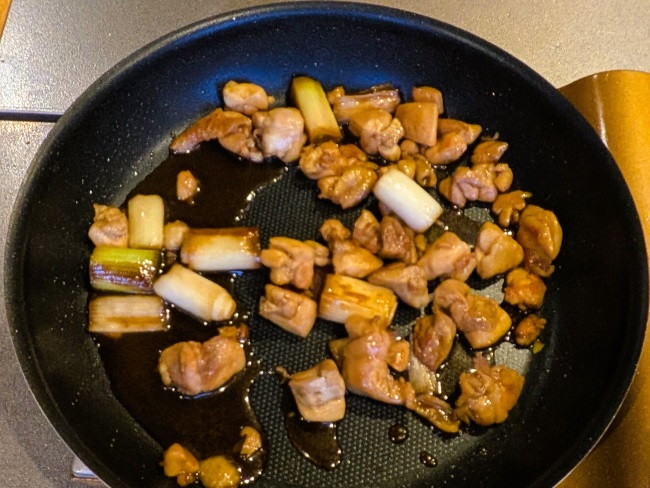 フライパンで作った簡単やきとり
