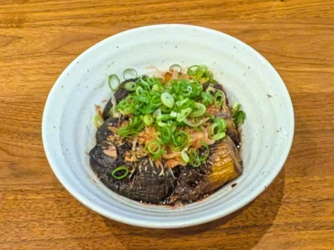 炊飯器で柔らかく仕上がった茄子の煮浸し